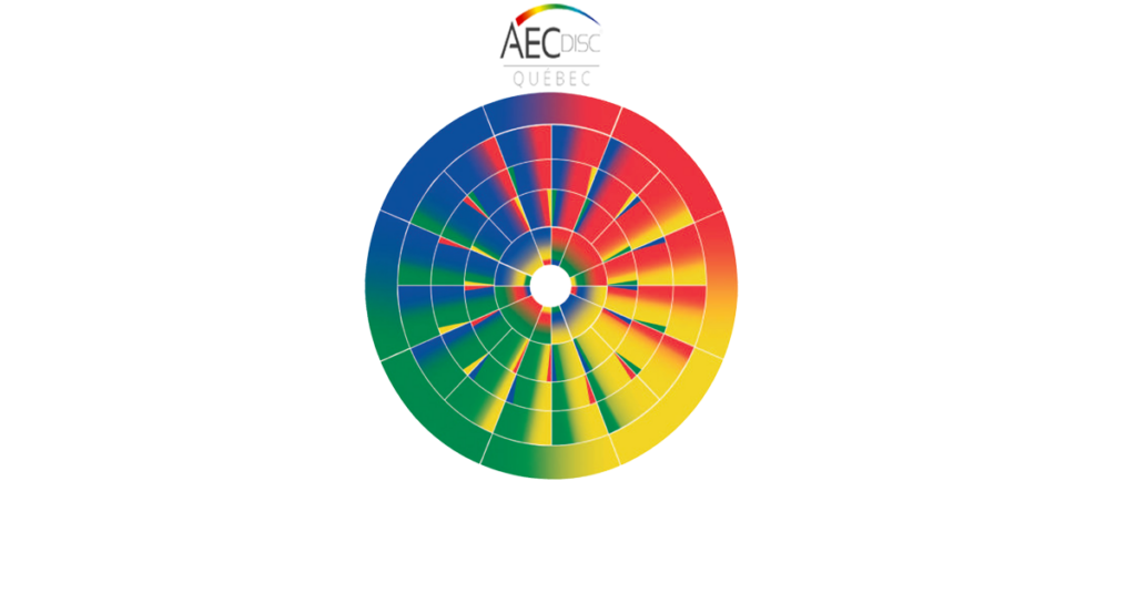 AEC disc Quebec Roue des couleurs